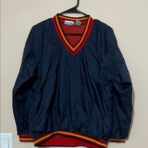 Energy Zone Red Pullover with Black and Yellow Trim